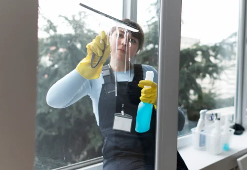 Nettoyage de vitres intérieures et extérieures à Clion